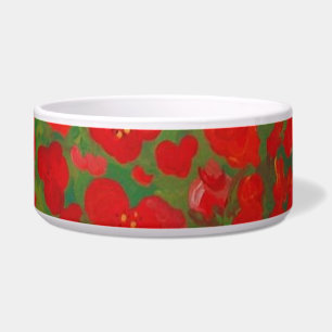 Tigela Flores Pet Bowl,