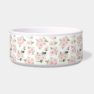 Tigela Flores Rosa, Rosas Rosa, Flores De Aquarelas