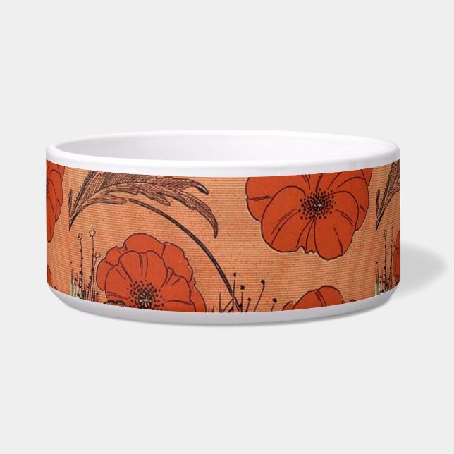 Tigela Flores Selvagens Pet Bowl (Frente)