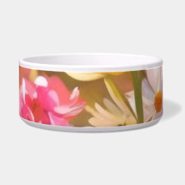 Tigela Flores Selvagens Rosa Lavanda Amarela 2025