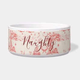 Tigela Floresta de Carvalho e Elk, Francês, Personalizáve