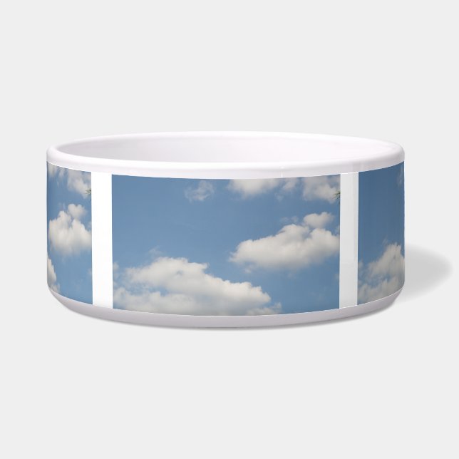 Tigela Fluffy Cumulus Clouds Dog Bowl (Frente)