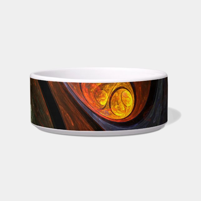 Tigela Fluid Connection Abstrato Art Cat Bowl (Direita)