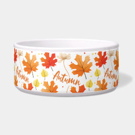 Tigela Folhagem de outono Folha Folha Folhagem