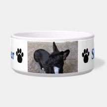 Foto Personalizada de Cachorro Nome Pegadas de Pat