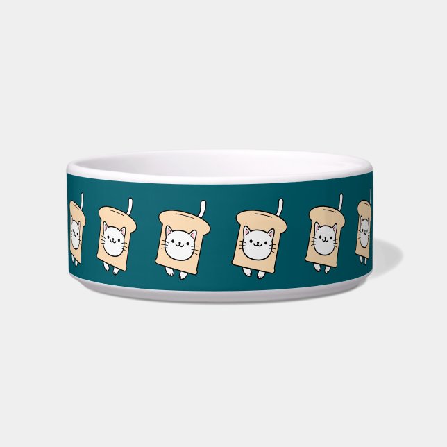 Tigela French Toast Cat (Frente)