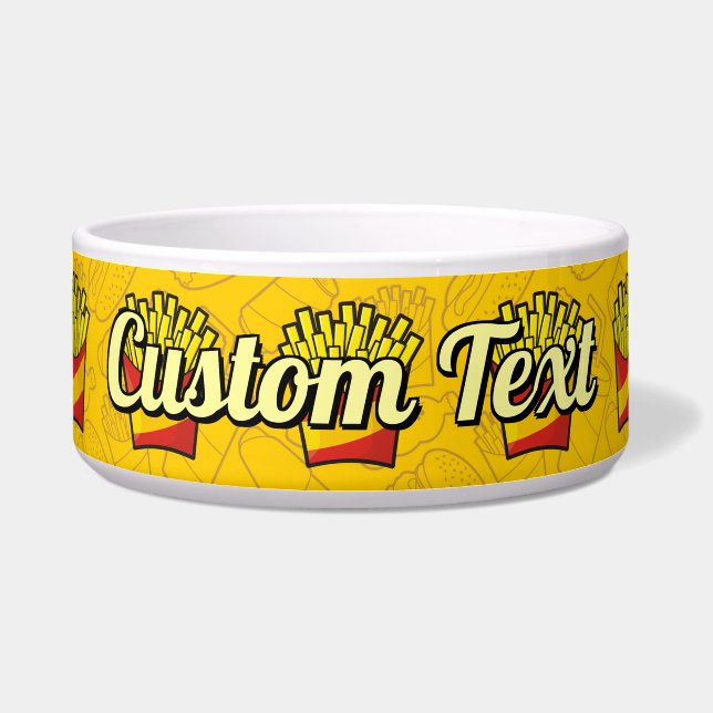 Tigela Fries franceses (Frente)