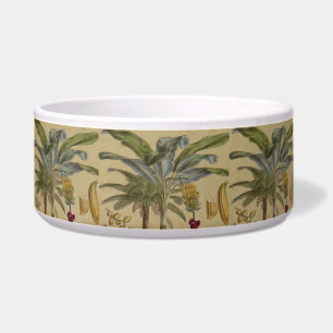 Tigela Fruta de Palma Tropical Antica Botânica