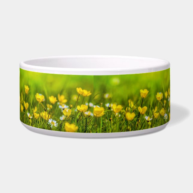 Tigela Fundo das Flores de Mola (Frente)