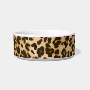 Tigela Fundo de impressão do Leopard
