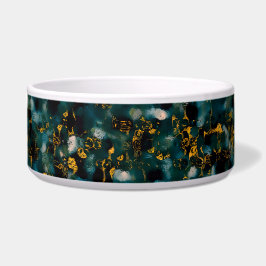 Tigela Galaxies Black Blue & Gold