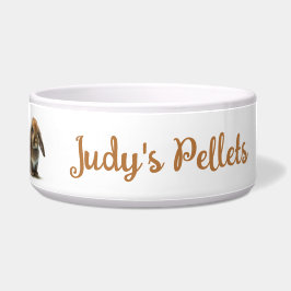 Tigela Galeria que se alimenta de coelhos