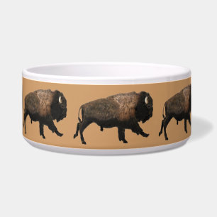 Tigela Galloping Bison