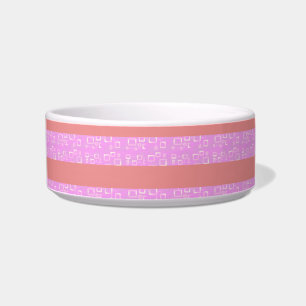 Tigela Gamas Geométricas Rosa