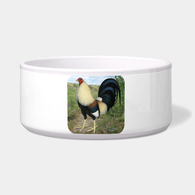 Tigela Gamecock da estrada country (Frente)