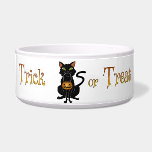 Tigela Gatinho da doçura ou travessura