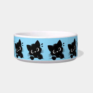 Tigela Gato Curioso Personalizado