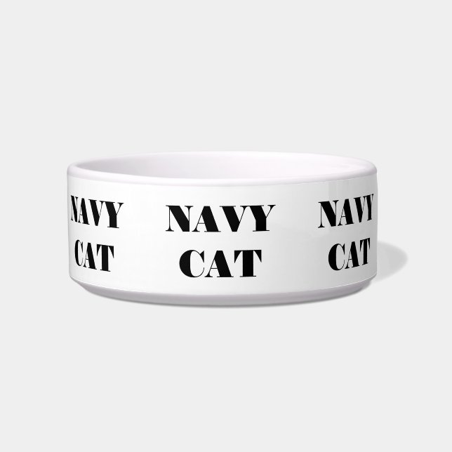 Tigela Gato de Marinho Pet Bowl (Frente)