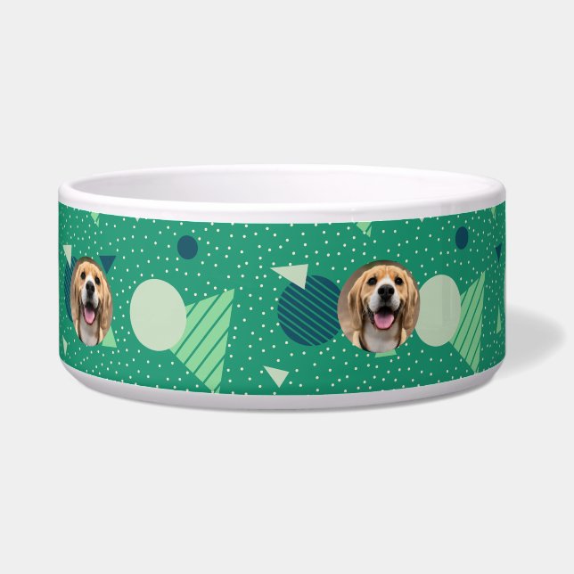 Tigela Gato de Novo Nome Personalizado Mínimo Personaliza (Direita)