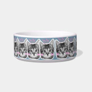 Tigela Gato Fofo e Divertido