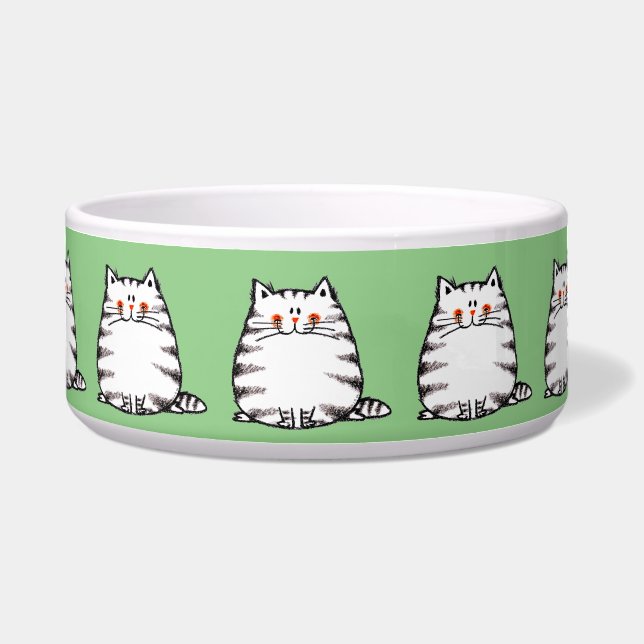 Tigela gato gordo (Frente)