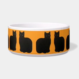 Tigela Gato Negro Felino Pet Resgate Maureen Girard Magic