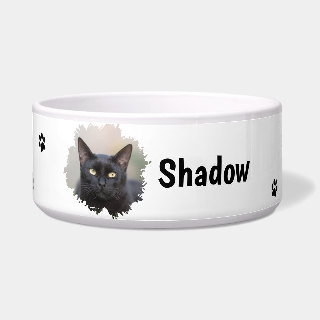 Tigela Gato Personalizado (Frente)