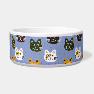 Tigela Gatos de desenho animado