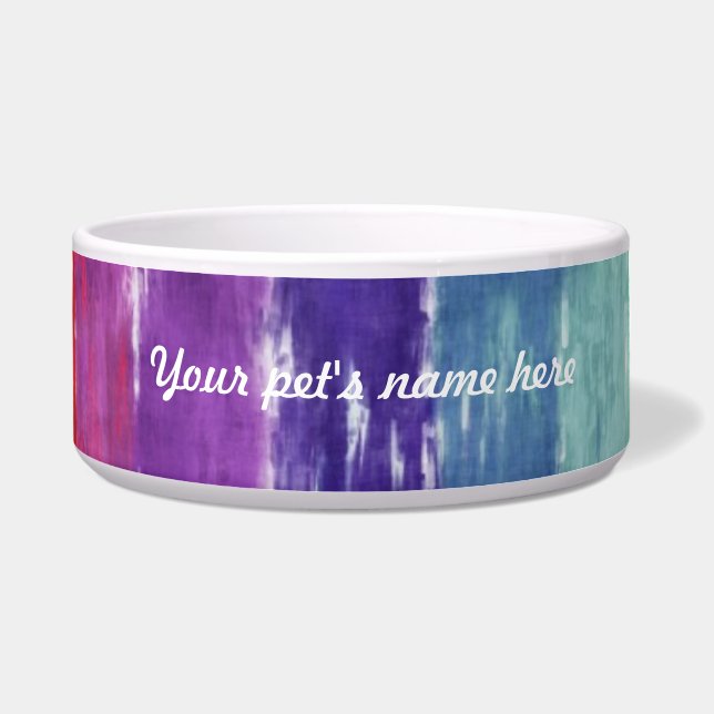 Tigela Geométrico Stripes Watercolor (Frente)