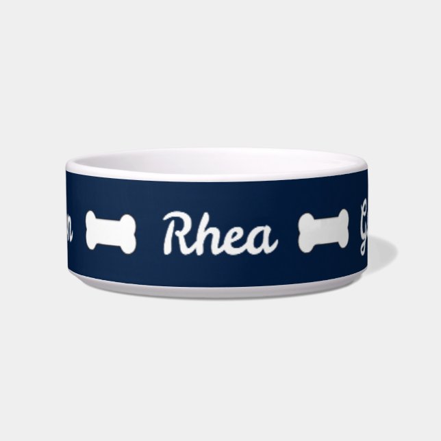 Tigela Georgetown University Dog Bowl - Nam Personalizado (Frente)