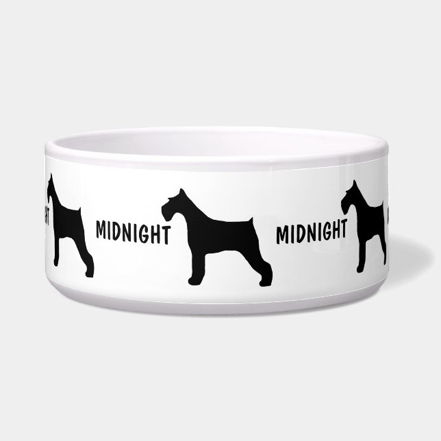 Tigela Giant Schnauzer Dog Bowl (Frente)