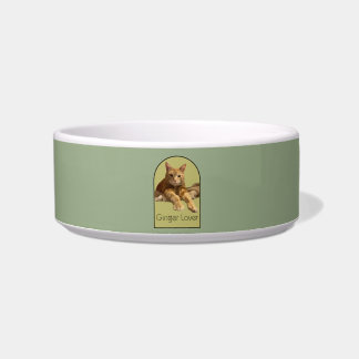 Tigela Ginger Sage Green Cerâmica Pet Bowl