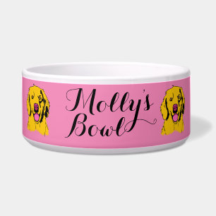 Tigela Golden Retriever Pop Art