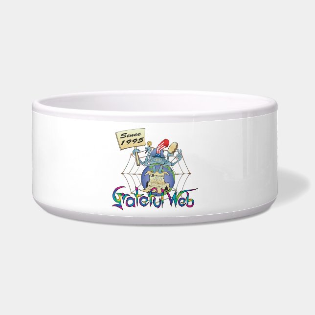 Tigela Grateful Web Dog Bowl (Frente)