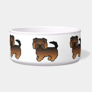 Tigela Grizzle Norfolk Terrier