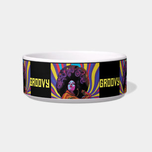 Tigela Groovy Retro Pet Bowl