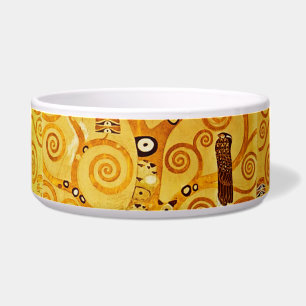 Tigela Gustav Klimt Tree of Life: Art Nouveau Symbolista