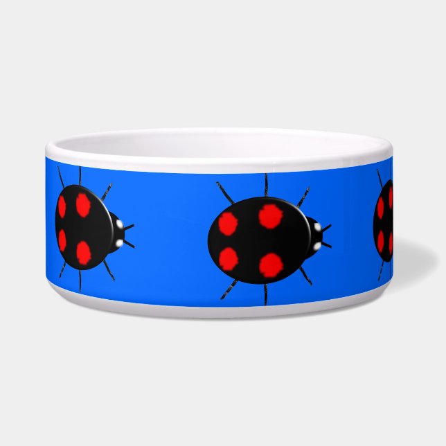 Tigela Harlequin Ladybird Dog Bowl (Esquerda)