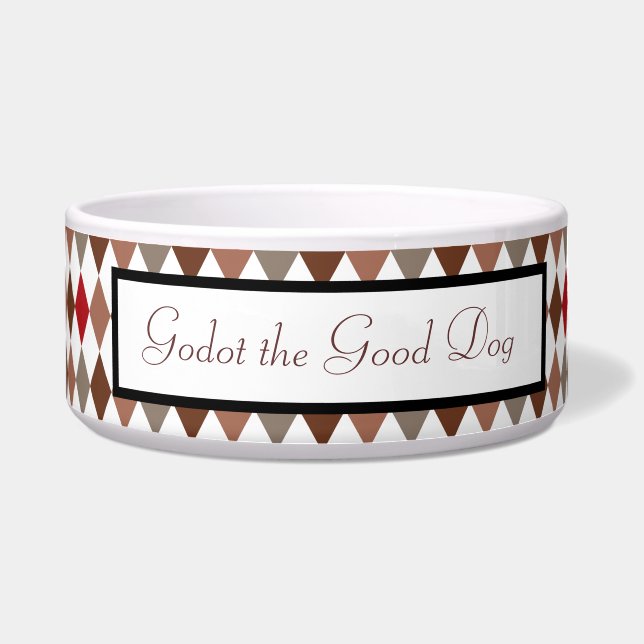 Tigela Harlequin Pattern (Frente)