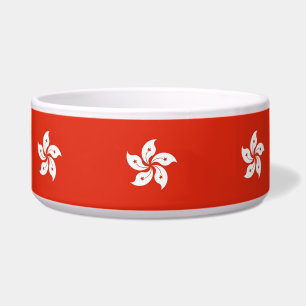 Tigela Hong Kong Flag Pet Bowl