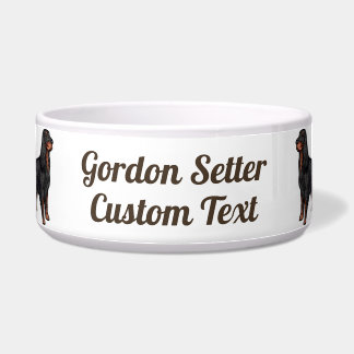 Tigela Ilustração do Setter Gordon