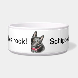 Tigela Imagem do Schipperke