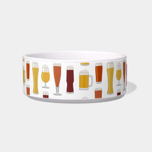 Tigela Impressão do amante da cerveja
