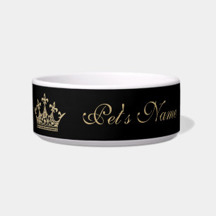Tigela Impressão Dourado do brilho na princesa
