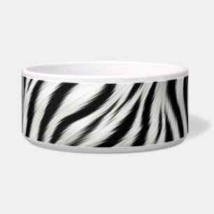 Tigela Impressão em Safari - Impressão em Zebra Branca Ne