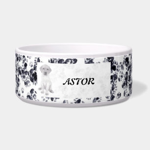 Tigela Impressões de cães