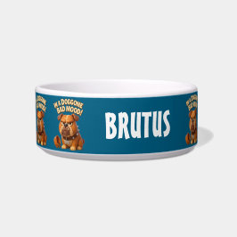 Tigela In a doggone bad mood – funny grumpy bulldog