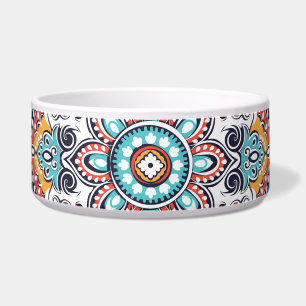Tigela Indian Paisley: Padrão Étnico de Mandala