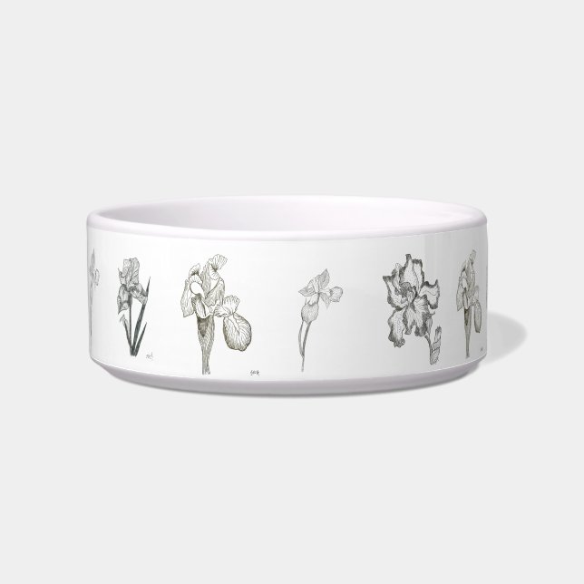Tigela Iris Drawing Pet Bowl (Frente)