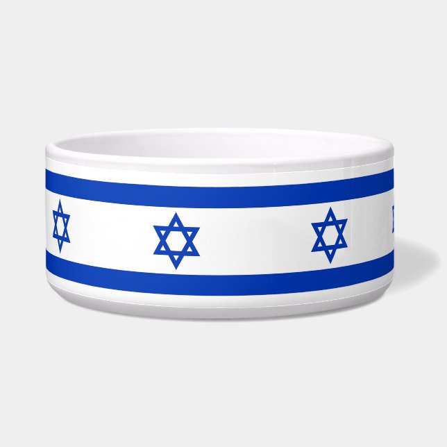 Tigela Israelense Flag Pet Bowl (Esquerda)